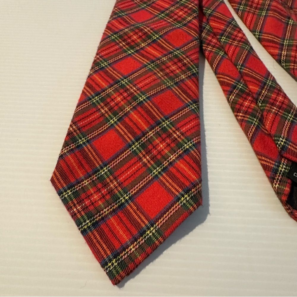 The Flying Scotsman vintage tartan cotton tie